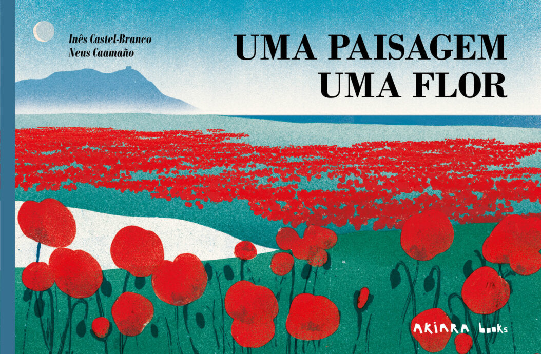 Uma paisagem uma flor