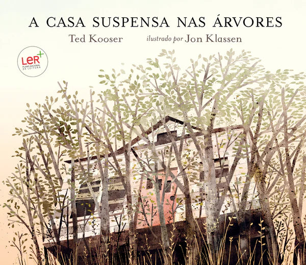 A casa suspensa nas árvores