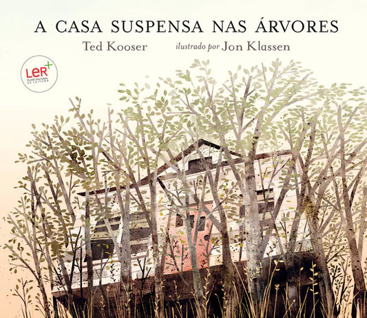 A casa suspensa nas árvores
