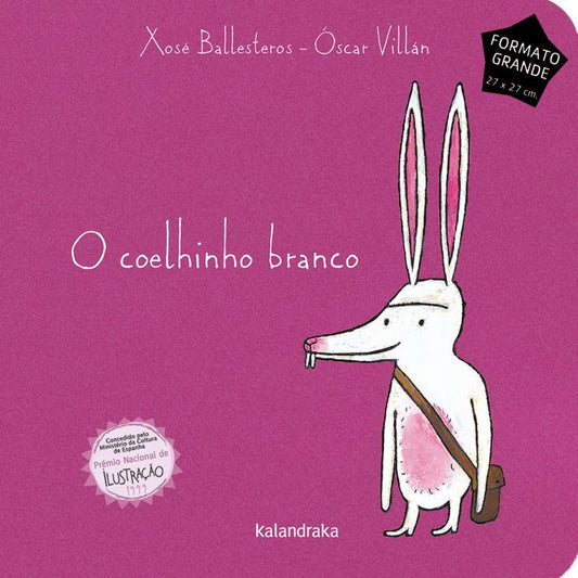 O coelhinho branco (formato grande)